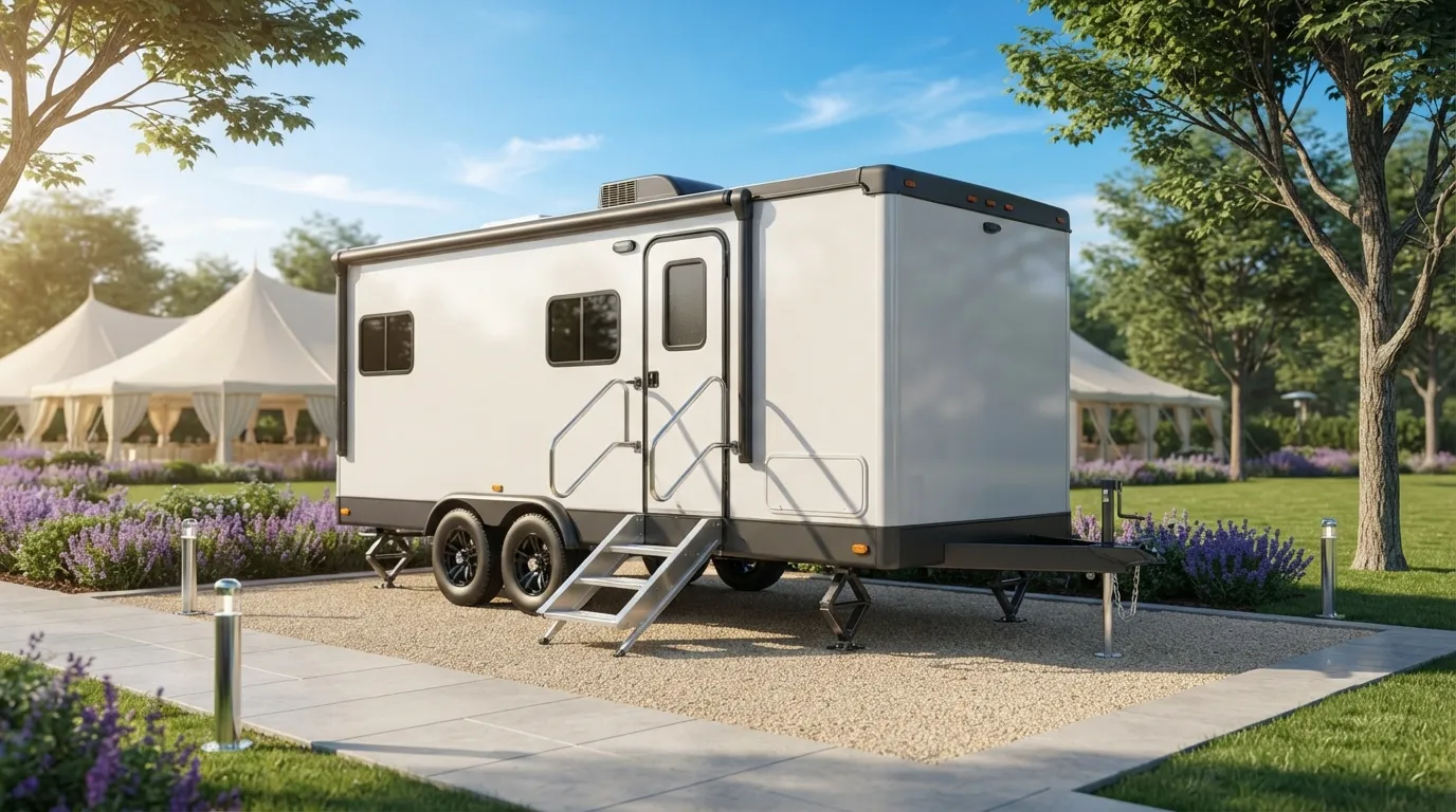 Restroom trailer rental